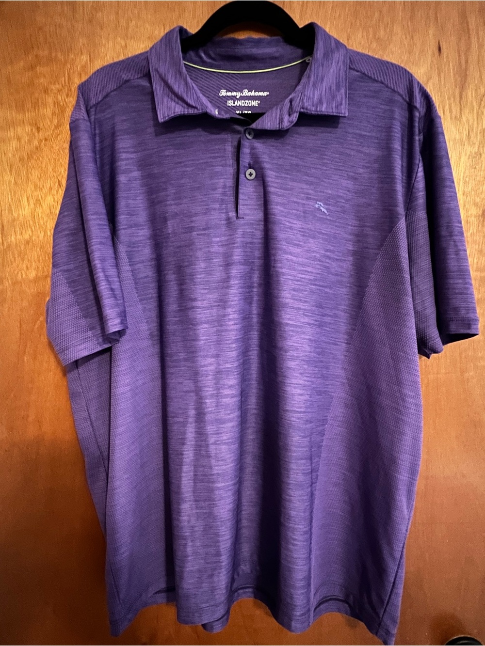 Tommy Bahama Men's Island Zone Performance Polo Shirt, Purple, Size XL